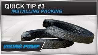 Quick Tip #03  Install Packing Into a Viking Pump