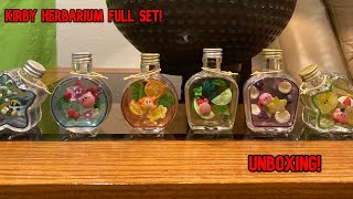 Kirby Pupupu Herbariums Unboxing! [Full Set of 6!]