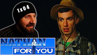 REACTION ► Nathan For You ► 1x04 - Gas Station & Caricature Artist