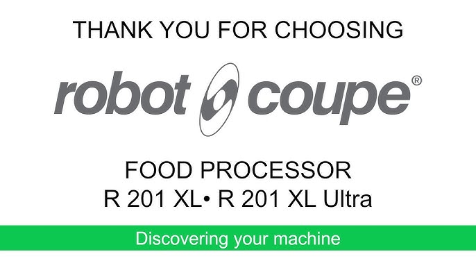 Robot Food Processor R XL YouTube