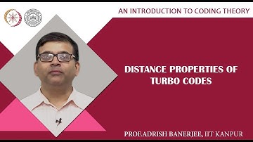 Distance Properties of Turbo Codes