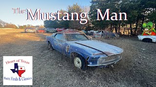 The Mustang Man 1964  1972, Fastbacks, Convertables, & Coupes. Rusty Ford Mustang Dream Collection.