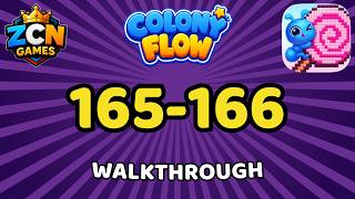 Colony Flow Levels 165-166 Full Walkthrough | All Solutions