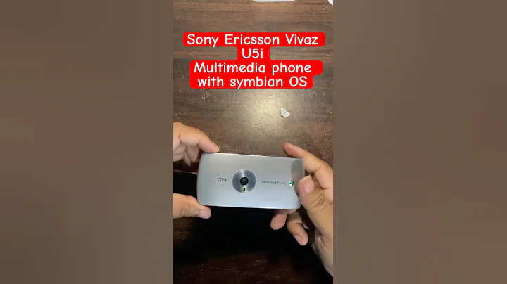 Sony Ericsson Vivaz U5i Multimedia  phone with symbian OS