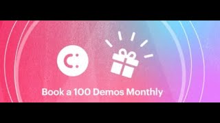 Book 100 demos a month using Gifting