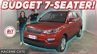 Kaicene CX70 : Budget 7 Seater Automatic Transmission | RiT Riding in Tandem