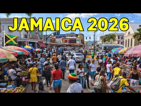The REAL Jamaica | Downtown Montego Bay Busy Streets and Market!