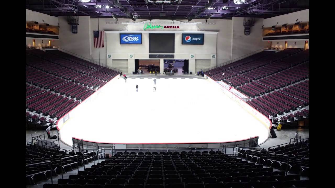 Continental Cup - Orleans Arena Gets Transformed from Circus to Curling las vegas strip map