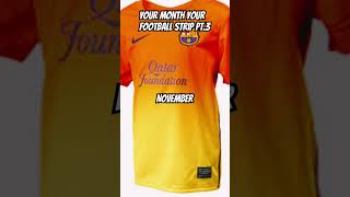 Your month your football strip pt.3