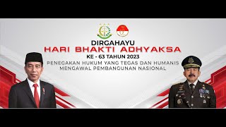 Upacara Hari Bakti Adhyaksa ke-63 Tahun 2023