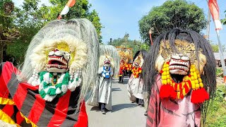 Arak arakan Barongan Blora & Reog Ponorogo PANDJI SABDHA JAGAD Sedekah Bumi Tempellemahbang 2024