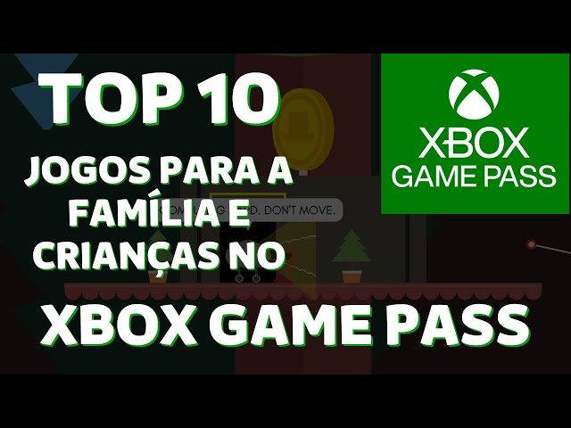 Os MELHORES JOGOS para CRIANÇAS no XBOX GAME PASS em 2022 (XBOX