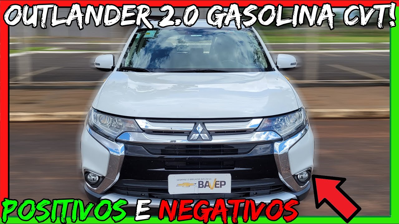 ✅Outlander É PERFEITA!😍Pontos POSITIVOS👍e NEGATIVOS👎da MITSUBISHI OUTLANDER 2.0 GASOLINA 2015/2016!😎