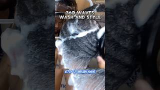 360 Waves Wash and Style 🌊 EASY!!!