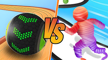 Going Balls 🆚 Rope-Man Run - All Level Gameplay Android,iOS - NEW ULTRA APK UPDATE