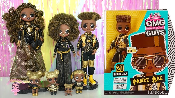 POUPÉE L.O.L SURPRISE ! GARÇON OMG - PRINCE BEE - POUPÉES, BARBIE ET  FIGURINES / Poupée L.O.L