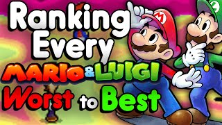 Ranking Every Mario & Luigi Game