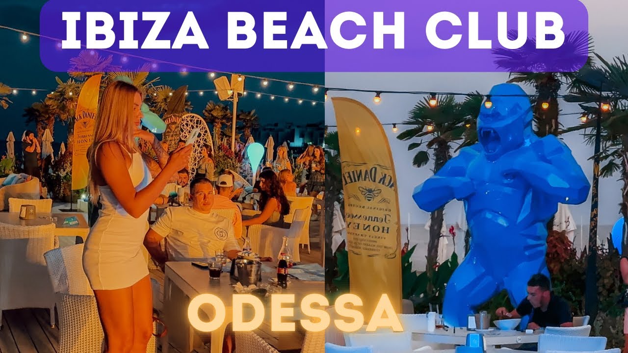 Одесса. Аркадия. Ibiza beach club. Лысый с brazzers. Все больше и больше людей приезжают в город