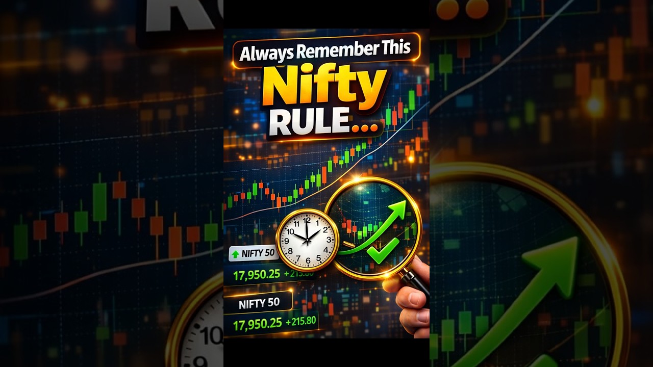 Always Remember This Nifty Rule... 🕒✅ #tradinghacks