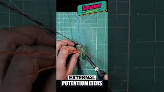 DIY Audio: Wiring External Potentiometers to Amplifier Modules | Vintage PC speakers #shorts