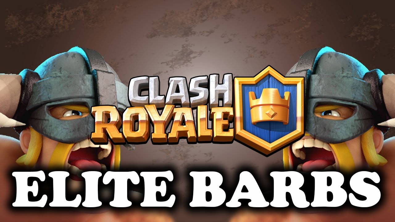 Clash Royale | Elite Barbarians | Hits Harder Than Fireball!