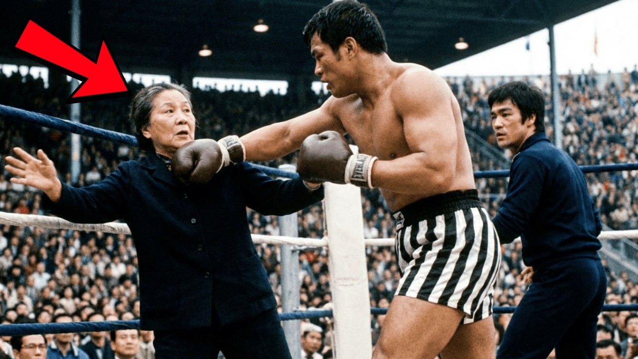 El campeón de peso pesado agredió a la madre de Bruce Lee frente a 20.000 personas — Bruce Lee es...