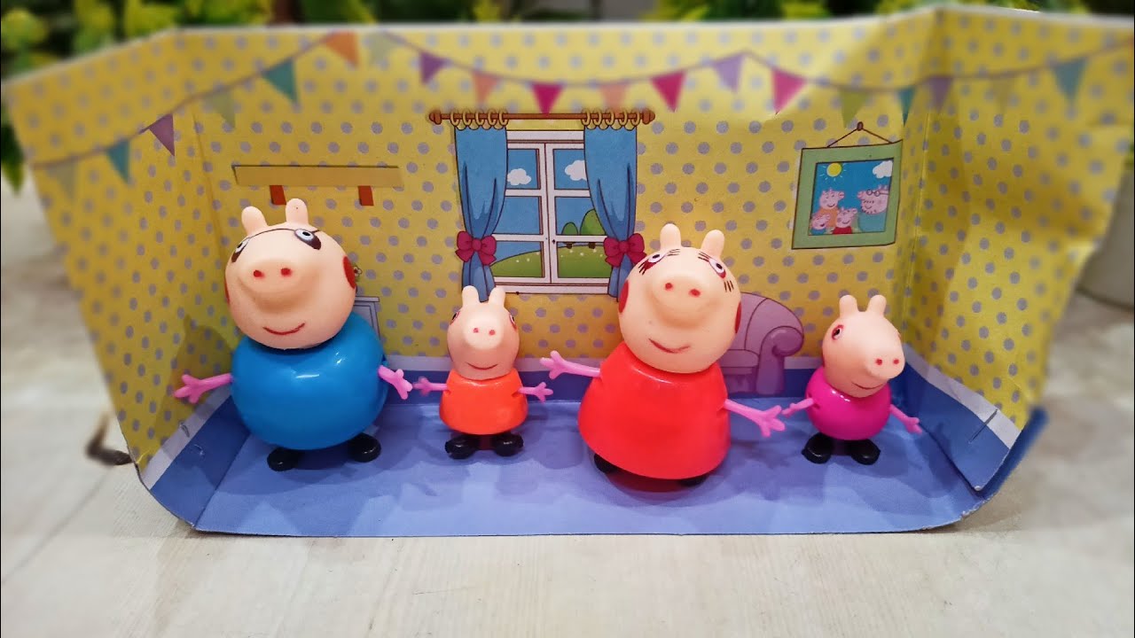 The Peppa pig 🐷 toy unboxing and review Peppa pig Model toy and new