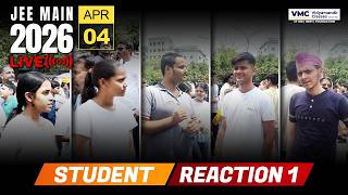 Jee Main 2026 4Th April Shift 1 Exam Student Reaction