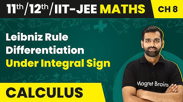 Leibniz Rule (Differentiation Under Integral Sign)- Definite Integration | Class 11/12/IIT-JEE Maths
