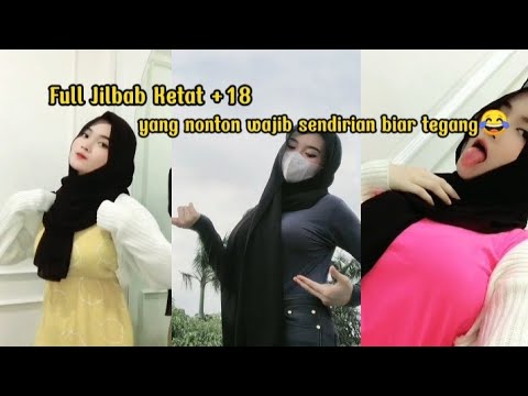 Kumpulan Tik Tok Viral ll cewek berjilbab gunung gede bikin tegang