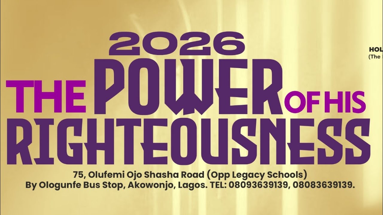 BREAKING THE HOLD OF SIN With Bishop Charles Ighele 