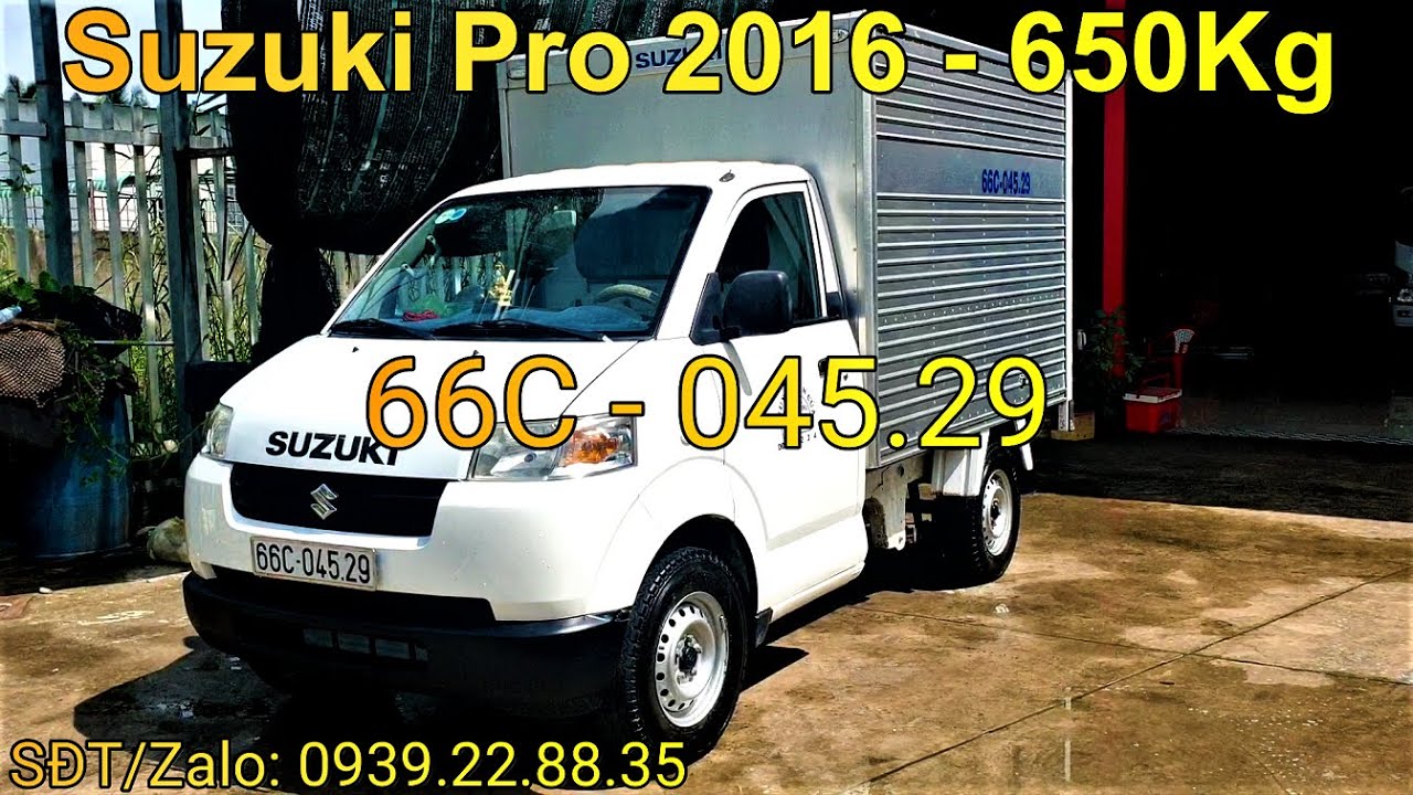 xe ô tô suzuki bán tải cũ - Bán xe tải Suzuki Pro 750Kg cũ đời 2016 ...