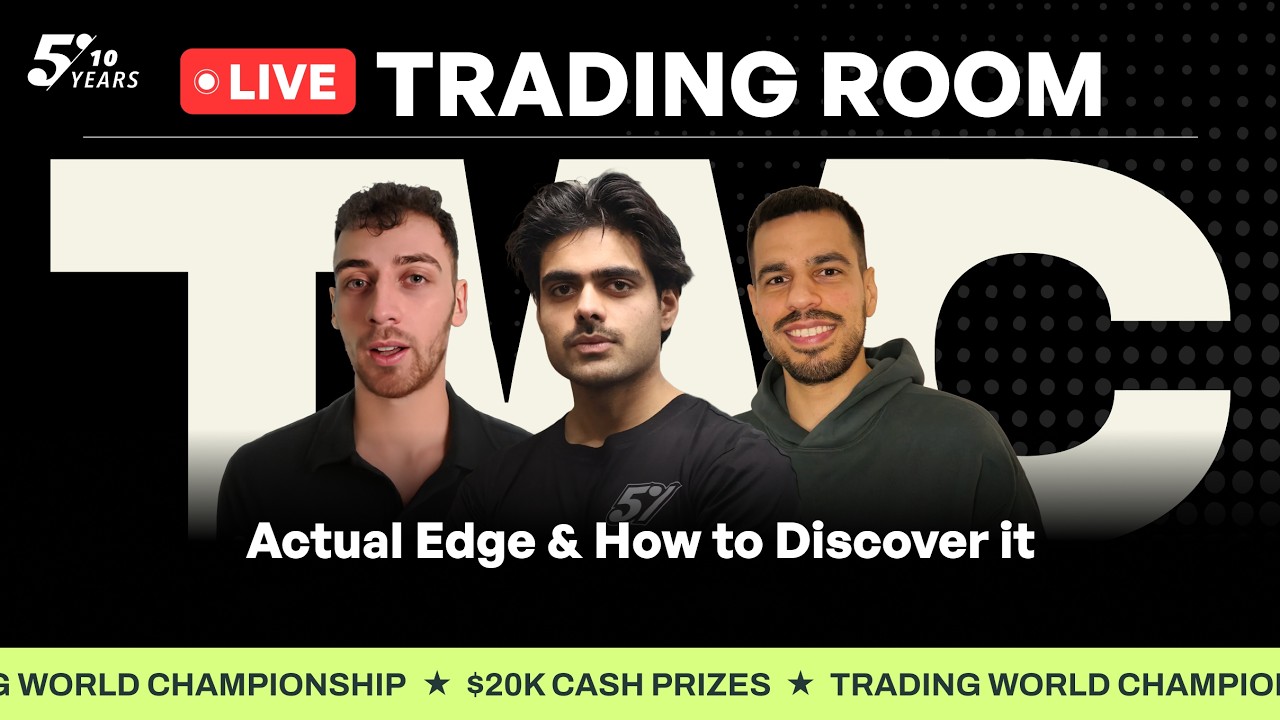 Actual Edge & How to Discover it | Live Trading with The5ers - YouTube