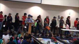 NanoGurus LA 1st Place Project Award - FLL Trash Trek 2015