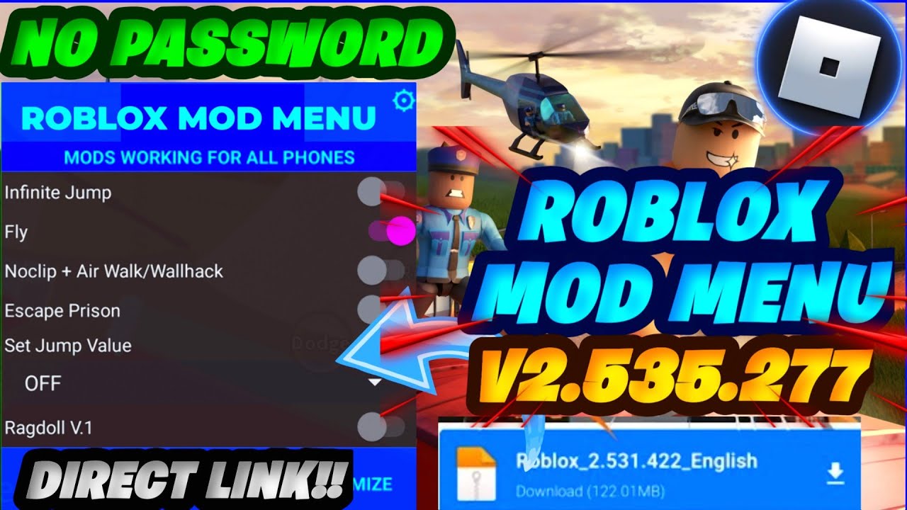 Roblox Mod Apk v2.577.506 - Roblox Mod Menu 2.577.506 - Roblox Mod Menu  Gameplay 