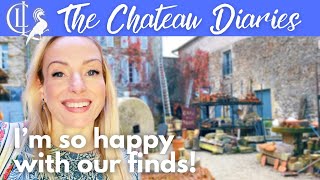 CHATEAU TREASURES at the French Salvage Yard!!