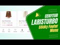 Membuat Navigasi Footer ala Aplikasi di Mobile menggunakan WordPress Theme TokoPressID