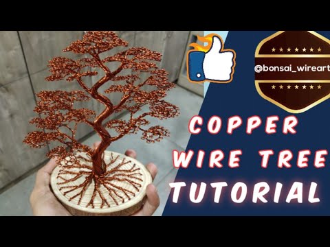 Bonsai wire tree Tutorial - YouTube