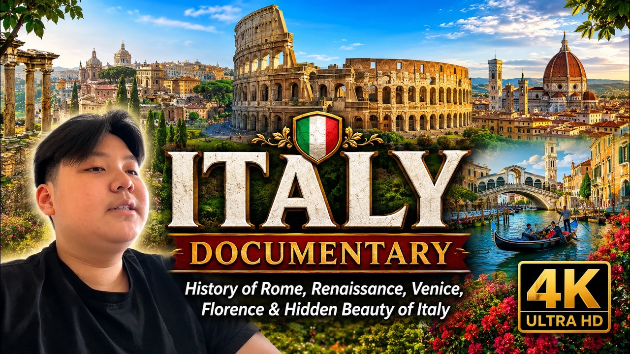 Regardez Italy Documentary | Rome, Renaissance & The Secrets of Italy's Timeless Beauty sur YouTube Regardez Italy Documentary | Rome, Renaissance & The Secrets of Italy's Timeless Beauty sur YouTube