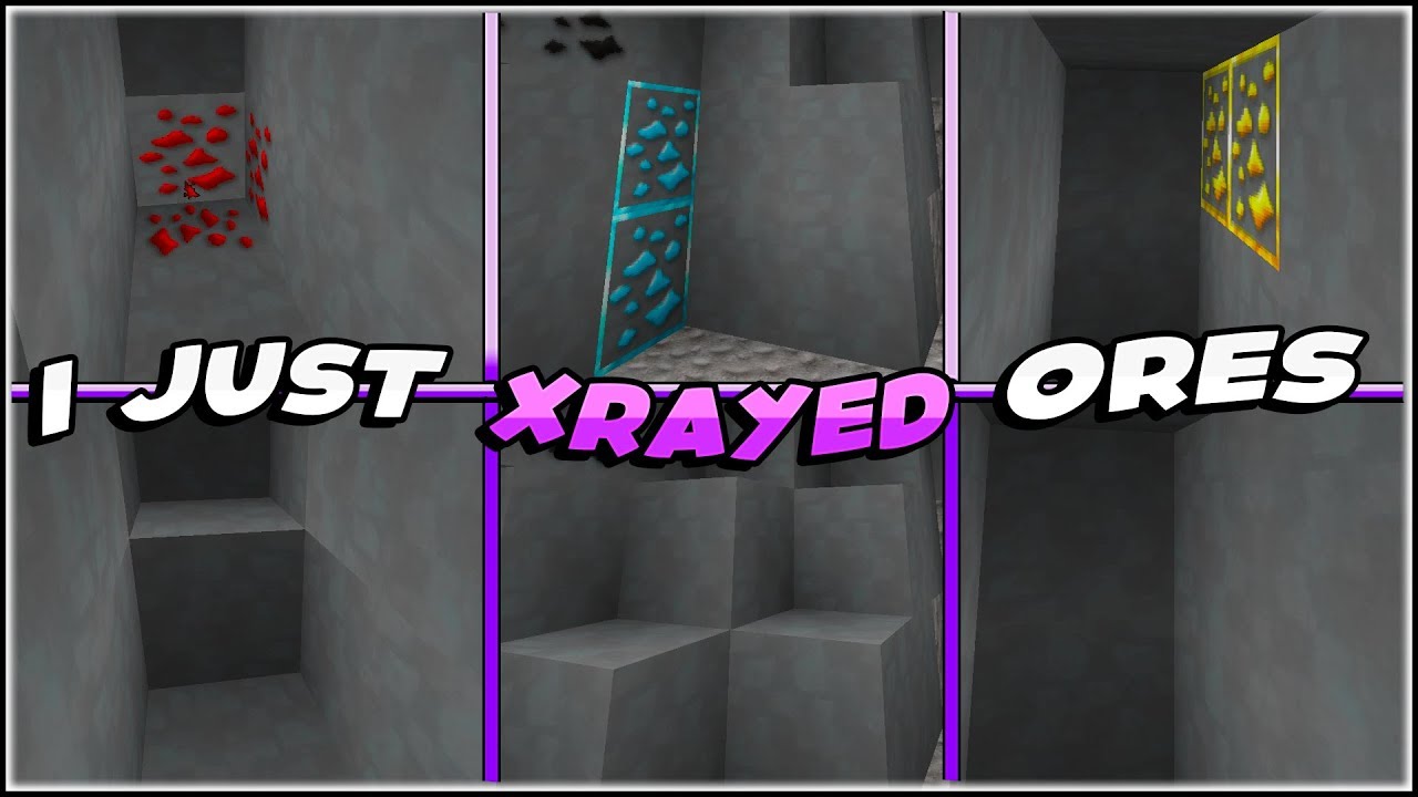 Using XRAY to mine every ORE on Hypixel - UHC Highlights