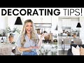 Kitchen decorating tips  home decor ideas  how to give your space a highend look for less
