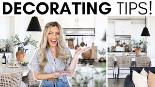 KITCHEN DECORATING TIPS || HOME DECOR IDEAS || HOW TO GIVE YOUR SPACE A HIGHEND LOOK FOR LESS