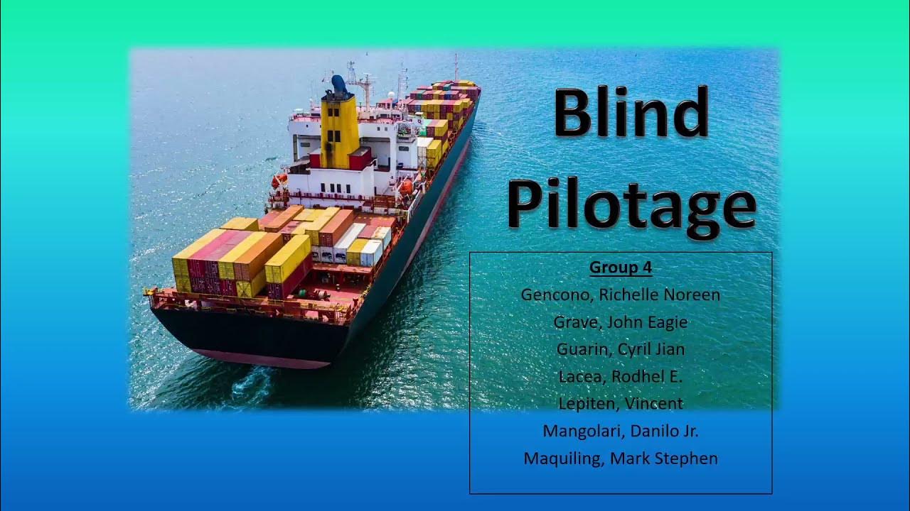 Blind Pilotage Group 4 H3C_MW (230330 P.M.) YouTube