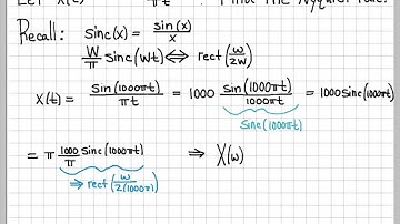 Nyquist Sampling Problem 05