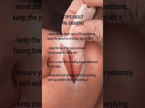 Lip tattoo Tips
