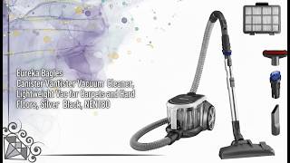 Eureka NEN180 Bagless Canister Vacuum 🧹 Lightweight Carpet & Hard Floor Cleaner 🔥 April Deals 2026