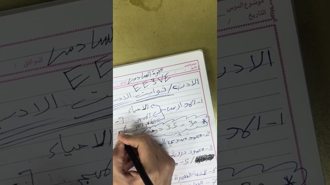 راح تندم إذا دخلت امتحان العربي ومشفت هذا الفيديو!