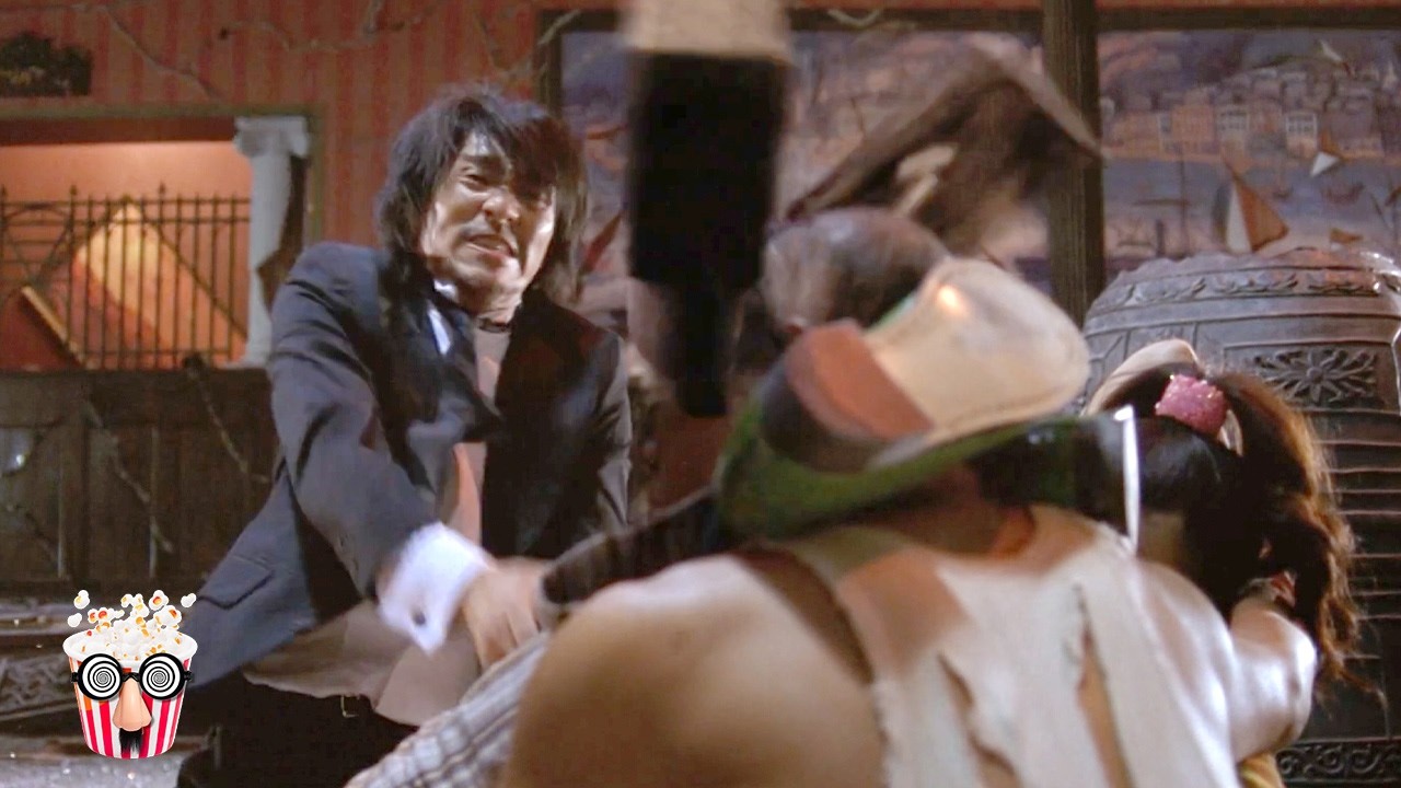 ⁣Landlady and Landlord Fight The Beast | Kung Fu Hustle