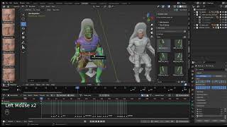 Blender: Realtime rigging tutorial-test-animation