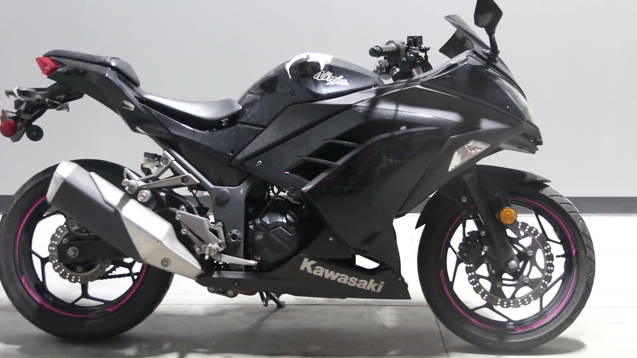 14 Kawasaki Ninja 300 EX300 Left Small Cover Plastic 14092-0954
